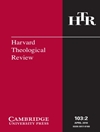 Harvard Theological Review 2010-02