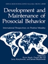 توسعه و حفظ رفتار اجتماعی: دیدگاه‌های بین‌المللی درباره اخلاق مثبت [کتاب انگلیسی]