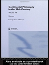 تاریخ فلسفه راتلج جلد هشتم: فلسفه قاره‌ای در سدهٔ بیستم [کتاب انگلیسی]