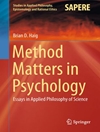 Method Matters in Psychology: Essays in Applied Philosophy of Science
