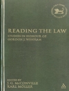 خواندن قانون: مطالعات به افتخار گوردون جی. ونهام [کتاب انگلیسی]