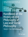 کتاب تاریخ فلسفه حقوق و فلسفه اجتماعی: جلد 2: از کانت تا نیچهلم [کتاب انگلیسی]