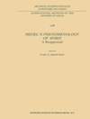 پدیدارشناسی روح هگل: ارزیابی مجدد [کتاب انگلیسی]