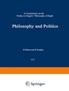 فلسفه و سیاست : تفسیری بر مقدمه ی فلسفه حق هگل [کتاب انگلیسی]