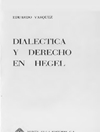 دیالکتیک و قانون در هگل [کتاب انگلیسی]