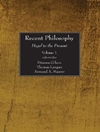 فلسفه اخیر، 2 جلد: هگل تا کنون [کتاب انگلیسی]
