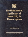 اهمیت فلسفی جاودانگی در توماس آکویناس [کتاب انگلیسی]