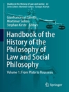 کتاب تاریخ فلسفه حقوق و فلسفه اجتماعی: جلد اول: از افلاطون تا روسو [کتاب انگلیسی]