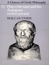 تاریخ فلسفه یونان، جلد چهارم: افلاطون، انسان و گفتگوهای او: دوره پیشین [کتابشناسی انگلیسی]