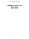 The Quran And Modern Science